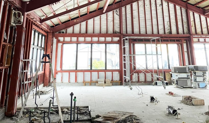 内装解体工事イメージ図